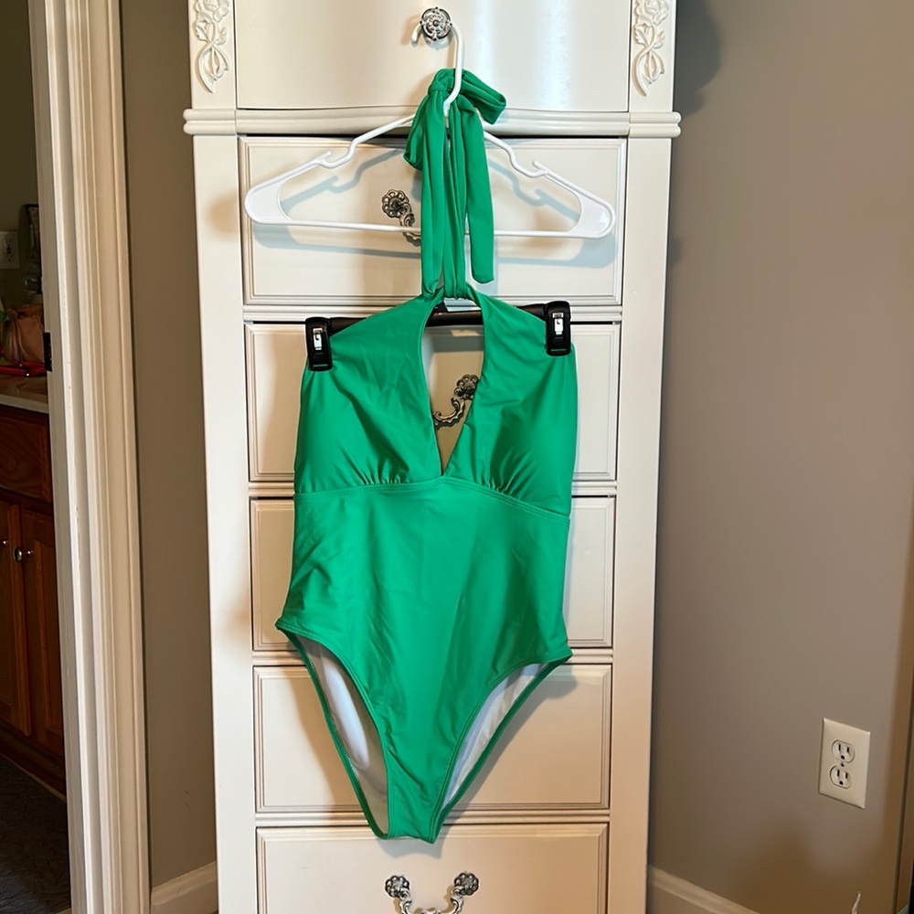 NWOT Pink Lily Halter One Piece